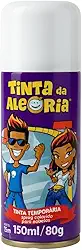 Tinta Spray Para Pintar Cabelo 150 Ml Para Festas E Comemorações (Branco)