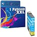 Produktbild Tito-Express PlatinumSerie 1 Patrone XXL kompatibel mit Epson T2701 Cyan| Epson Workforce WF-3620 7610 7615 7710 7715 DWF WF-3640 7620 7720 DTWF WF-3620 WF WF-3600 7600 7700