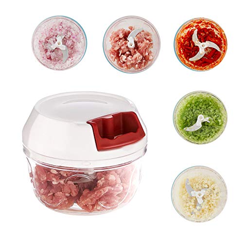 Knoblauchpresse, Mixer, Mini-Stampfer, Magischer Manueller Stampfer, Mini-Fleischwolf