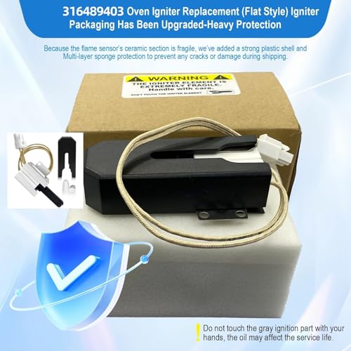 316489403 Oven Igniter for Gas Stove, for Frigidaire Oven Igniter Replacement, for Crosley for Kenmore Oven Igniter Replacement Replace 5304508786 7316489403 AP4433236 PS2364063. by CSZKJXPA - Image 3