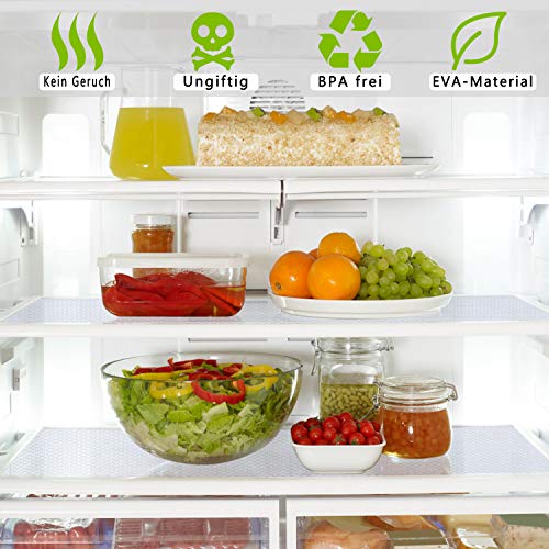Alfombrillas para cajones cocina ideales para proteger los estantes del frigorífico y la mesa 3