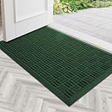 Mibao Front Door Mat Indoor Outdoor Entrance, Dirt Trapping Waterproof...