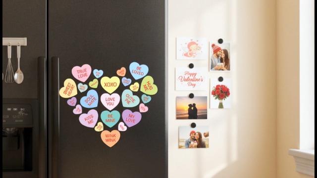 Imanes decorativos corazón 48 piezas MALLMALL6 miniatura 7