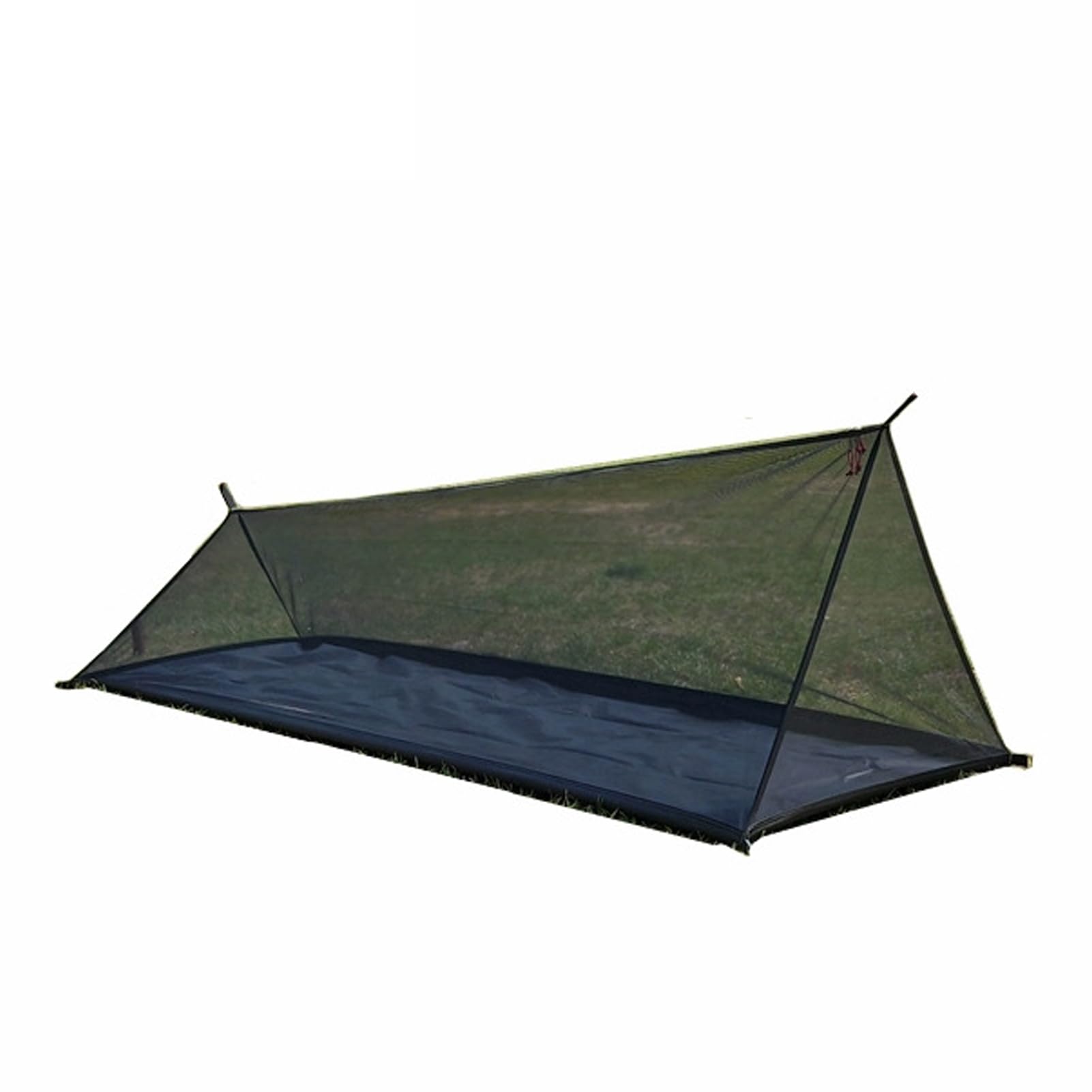 Tente de camping anti condensation 1 place en fil 40D noir