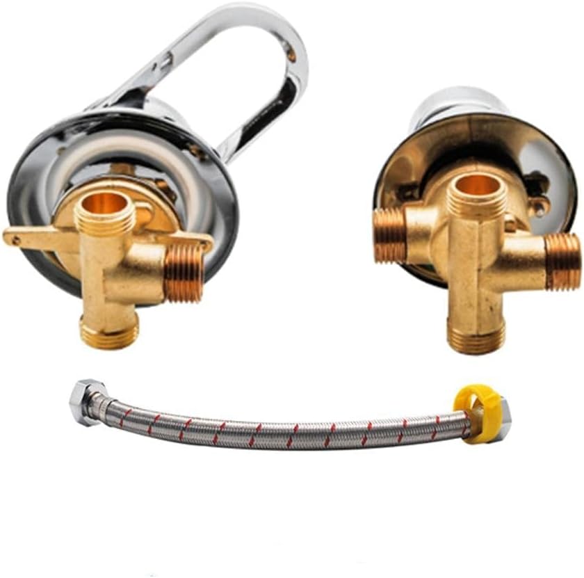 2/3/4/5 Way Output Brass Screw Thread Connector Separate Ceramic Valve Core Shower Mixer Faucet Shower Sauna Spa Bathroom