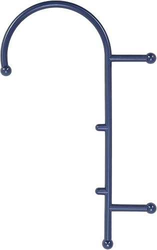 ECOTRIC Masajeador manual azul gancho muscular relajante herramienta auto masaje terapia fibromialgia alivio del dolor para hombros, cuello, espalda