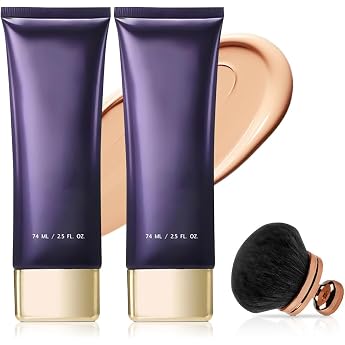 Body Coverage Perfector 2025 All-Over Complexion Perfector Body Make-Up Waterproof Concealer with Extra Large Body Makeup Brush Tattoo Cover Long-Lasting Body Make-Up 2