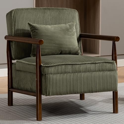 Sillón con Almacenaje Verde Menta miniatura 1
