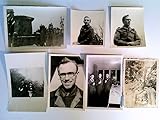  Militaria, Soldaten in Uniform, 7 Fotografien, ca. 1940, Konvolut