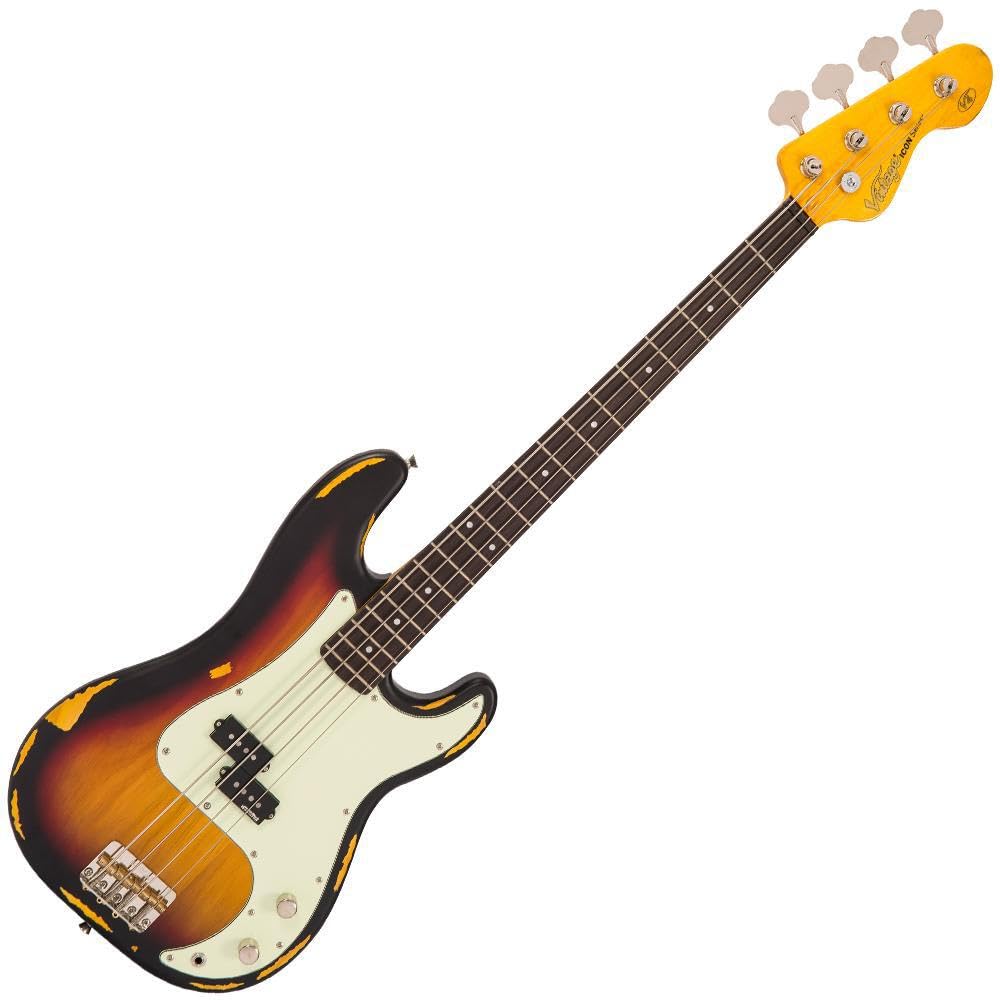 Vintage Icon Sunset Sunburst gitara basowa