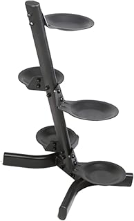 CSBH Weights Storage Rack for Dumbbells, Kettlebells, and Weight Plates, Gym Kettlebell Rack Kettlebell Medicine Ball Storage Rack High Load-Bearing Tray, Weight Tower for Dumbbell