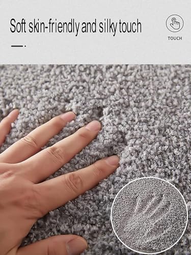 Tapis de bain incurvé vert lavable en machine pour douche d'angle - 4
