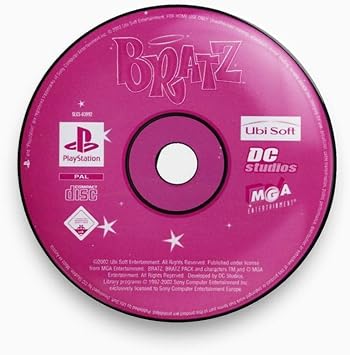 Bratz Pembe Cd  eklinde Y2K Rozet