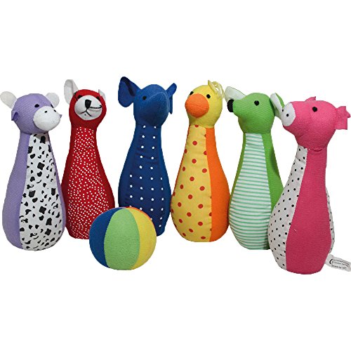 Preisvergleich Produktbild Beluga Spielwaren 70538 - Tier-Kegelspiel Soft Bowling