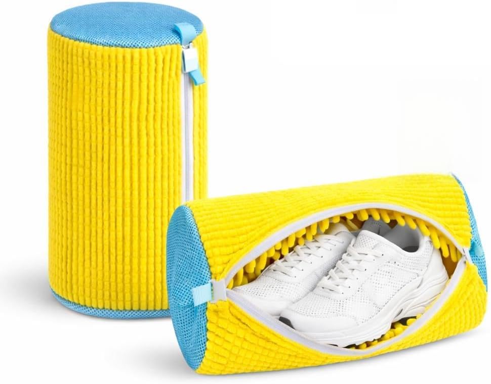 Shoe Washing Machine Bag for Sneakers 2 Pack Premium Chenille Laundry Bag