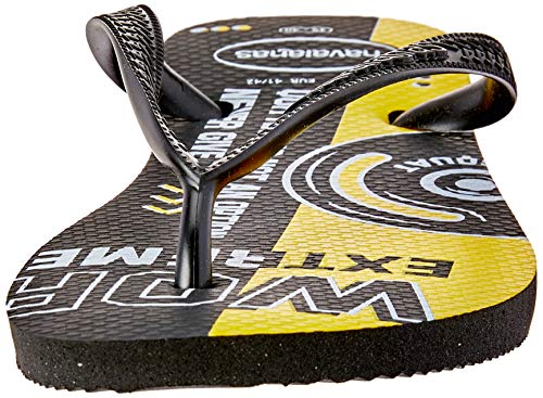 Chinelo Top Athletic, Havaianas, Masculino, Preto, 41/42