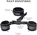 BDSM Sex Bed Bondage Restraints Kit Rope Straps Set Sex Ties for Ankles and Wrists Cuffs Thigh Arm and Leg Restraints Spreader Bar Sex Adult Sexy Sex Handcuff Hand Cuff Bracelets for Women Sweatshirt
