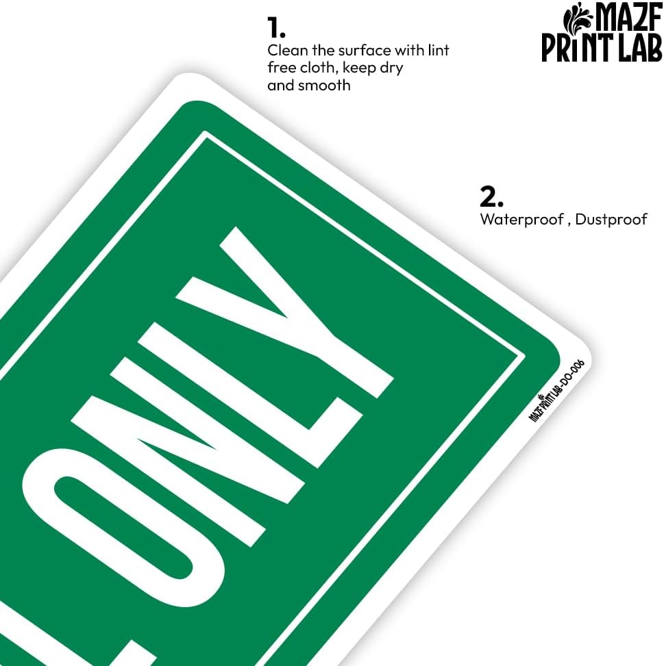 Diesel Only & Gasoline Only Stickers – 6×2 Inch Fuel Tank Labels | Peel & Stick Self-Adhesive Vinyl, Waterproof & Oil-Resistant | For Cars, Trucks, Tractors, Gas Cans - Image 4