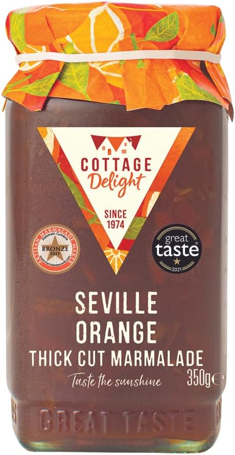 Cottage Delight Seville Orange Thick Cut Marmalade, 350G