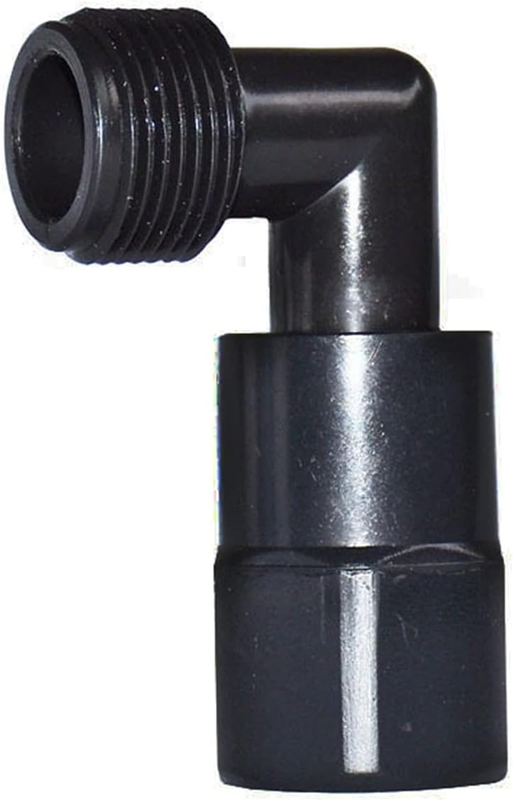 Utility Hose Butt Kitchen Garden Hose Water Outlet Valve Knee 90 Degree Bend Joint Connector Male 3/4 Female 3/4 Adapter 1 (Diameter : 3/4'')/3/4''