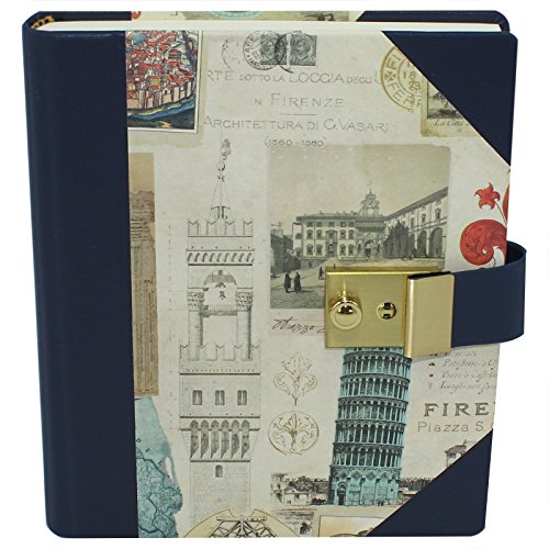 Journal intime Pise semi cuir avec cadenas pour consigner vos secrets - 2