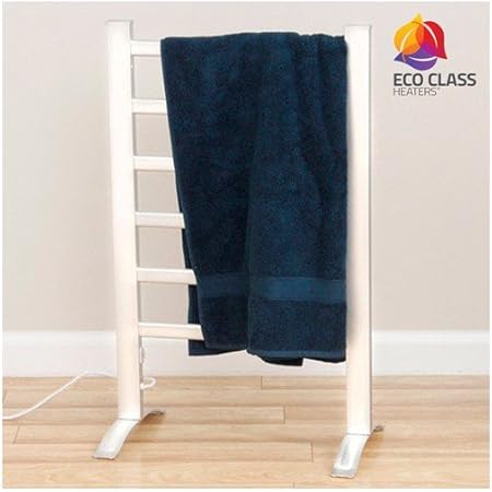 Thermic Dynamics Eco Class Toallero Eléctrico Multifunción, Metal, Blanco, 55.5 x 91 x 35 cm