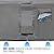 Vailge Patio Adirondack Chair Covers, Heavy Duty Patio Chair Cover, Waterproof Outdoor Lawn Patio Furniture Covers (Standard - 2 Pack, Grey)