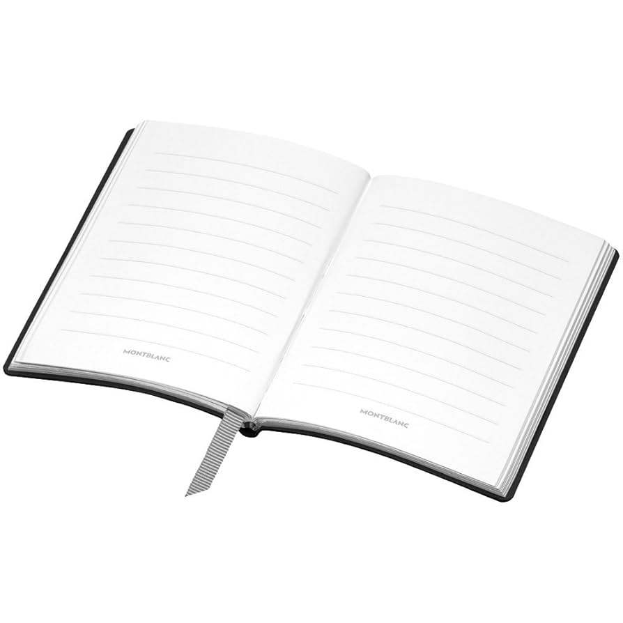 Amazon.com : Montblanc Notebook Black Lined #145 Fine