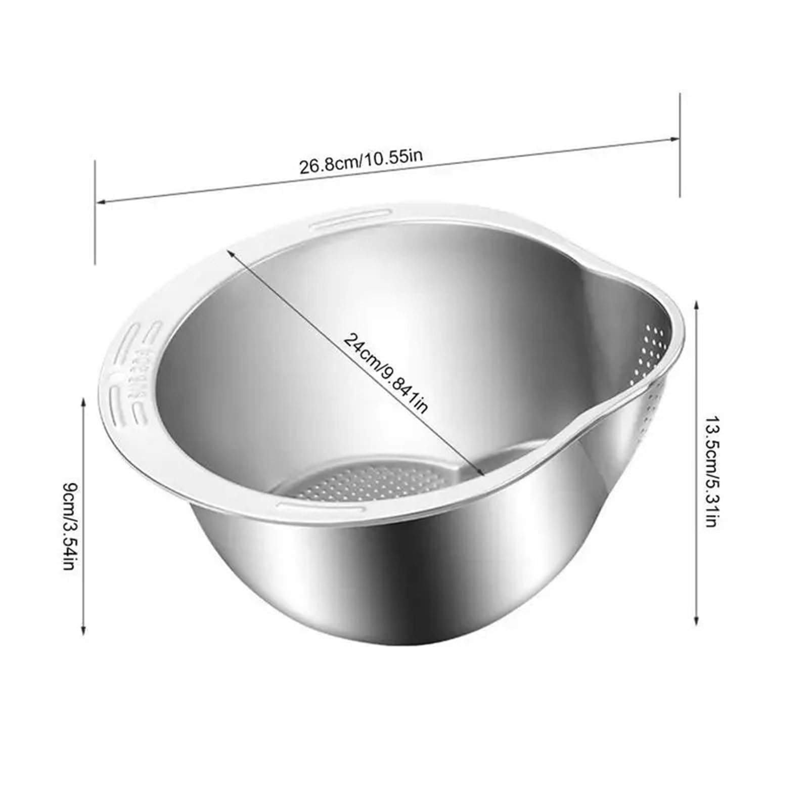 Colino Per Riso In Acciaio Inossidabile 304 In Acciaio Inox Oro Rondella di Riso Colino Ciotola Lavaggio del Setaccio Frutta E Verdura Utensili Da Cucina