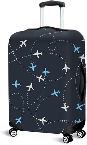 Suitcase Cover Luggage Protector, Elastic Washable Luggage Covers for Suitcases, Anti-Scratch Dustproof Trolley Case Protector Fits 18-21 Inch Luggage