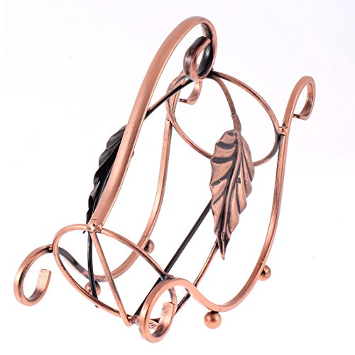 Soporte para Botellas de Vino Ruilogod Bronce 10x4.3x8 in miniatura 4