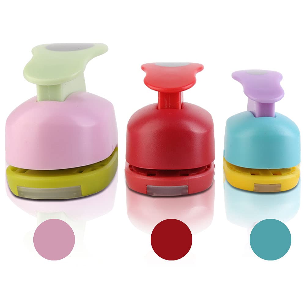 Circle Paper Punches Circle Punch 3 Pieces Diy Handmade Circle Punch