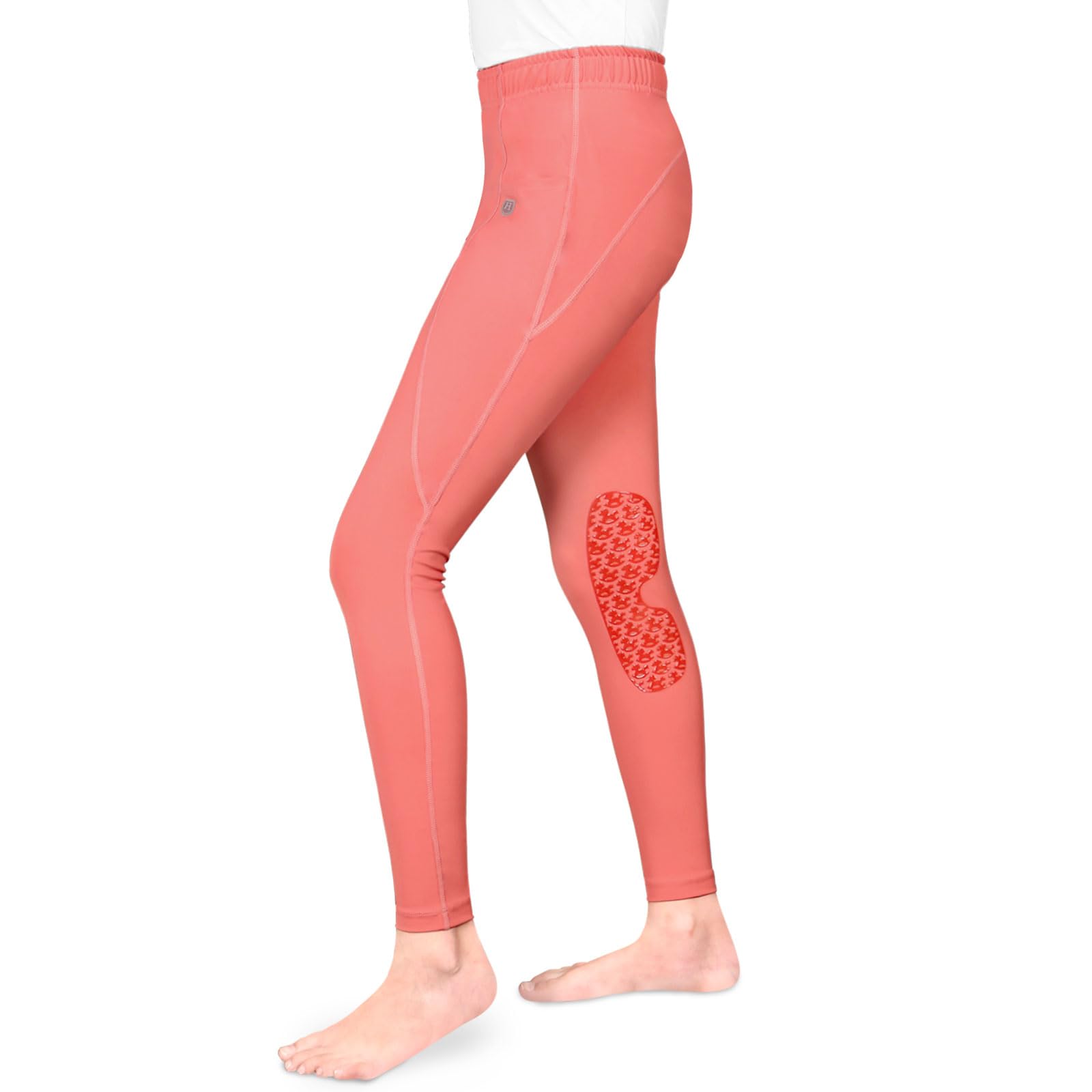 Harrison Howard Pantalones ecuestres para niñas, con parche en la rodilla, pantalones de equitación, mallas escolares