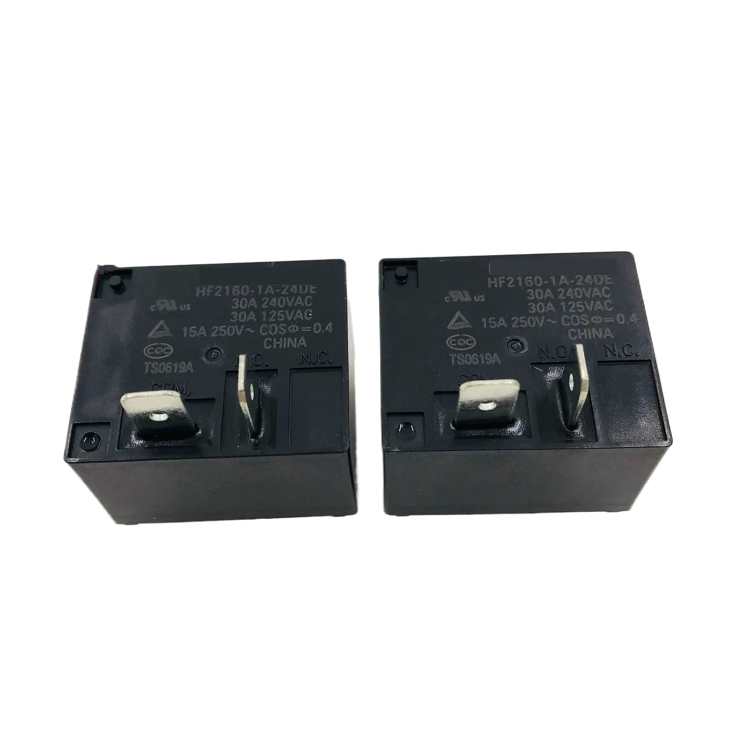 Relay HF2160-1A-24DE HF2160-1A-24DE 24VDC Set of Normally Open 4-pin 30A 240VAC T93 Relay 1Pcs