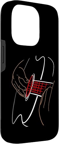 Vista 42 de Funda para iPhone 11 para guitarra acústica, música, músico, amante de la guitarra