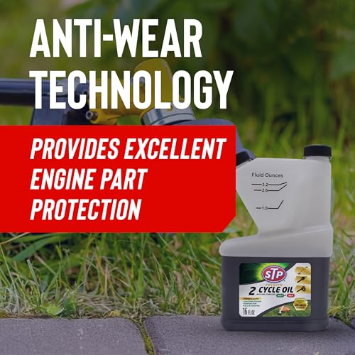 STP Premium 2-Cycle Oil with Fuel Stabilizer, 16 Fl Oz