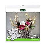 Large Antlers, Silicone Sugarpaste Icing Mold, Flower Pro by Nicholas Lodge for Cake Decorating, Crafts, Cupcakes, Sugarcraft, Candies and Clay, Food Safe Approved, Made in the UK