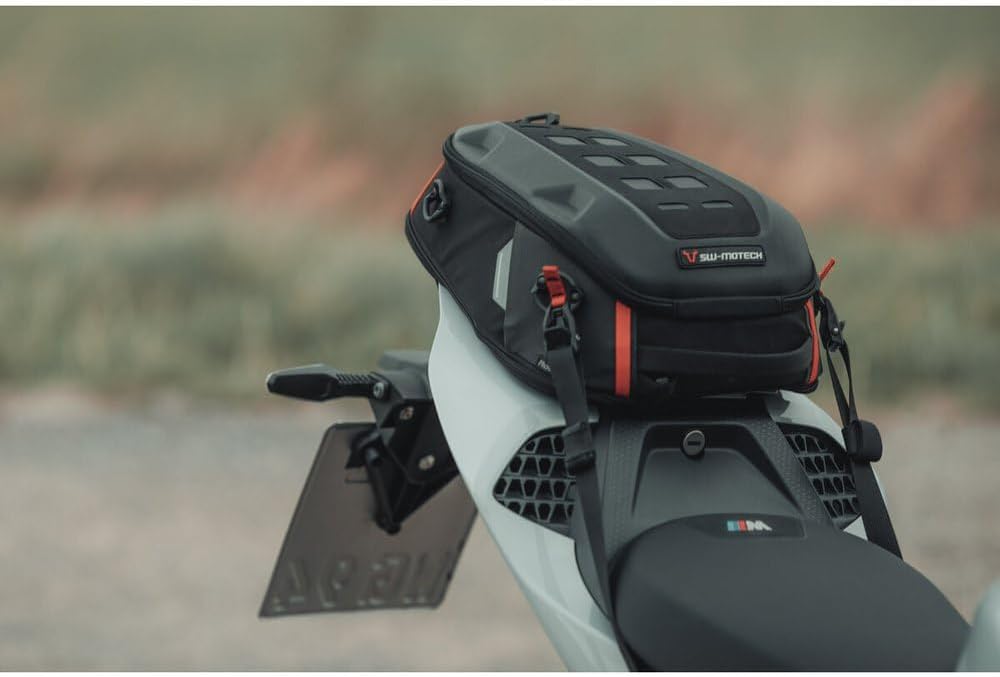 PRO Roadpack Tail Bag 1680D Ballistic Nylon Black/Anthracite 8-14 L