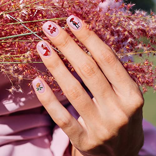 Tailaimei 12 Sheets Valentine's Day Nail Stickers, Self-Adhesive Diy Nail Art Decals, Design For Kiss Love Hug (982 Pcs) #TOP7
