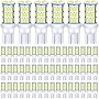Tallew 60 Pcs 194 LED Bulb T10 921 168 42-SMD Replacement Car Backup Reverse 12 Volt Lights Bright RV Light Bulbs Trailer Boat Camper for Interior Dome Map License Light, Xenon White