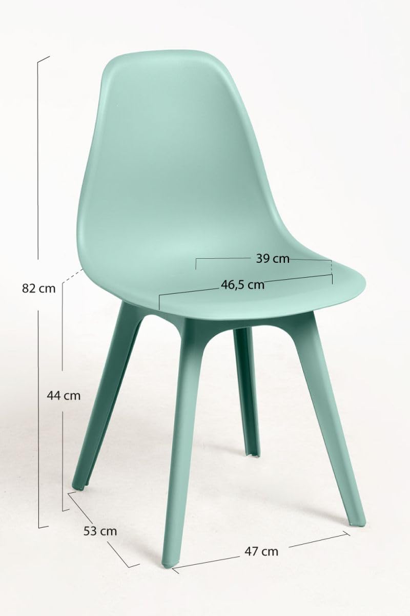 Regalos Miguel - Packs Sillas Comedor - Pack 2 Sillas Kelen Suprym - Celadón