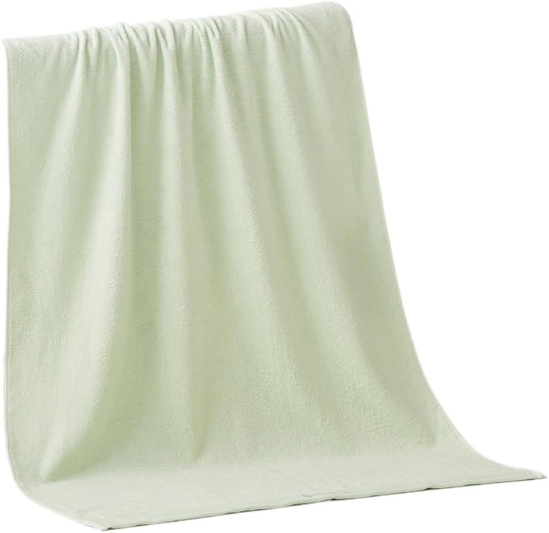 Cotton Bath Towel Adult Soft Absorbent Towels Bathroom Sets for Home(Gray)