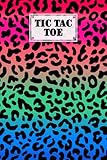  Tic Tac Toe: Leopard Print Tic Tac Toe, Games Fun Activities for Kids / Paper & Pencil Workbook for Games, Smart gifts for Family, 100 Pages, Size 6\" x 9\" by Doreen Keller
