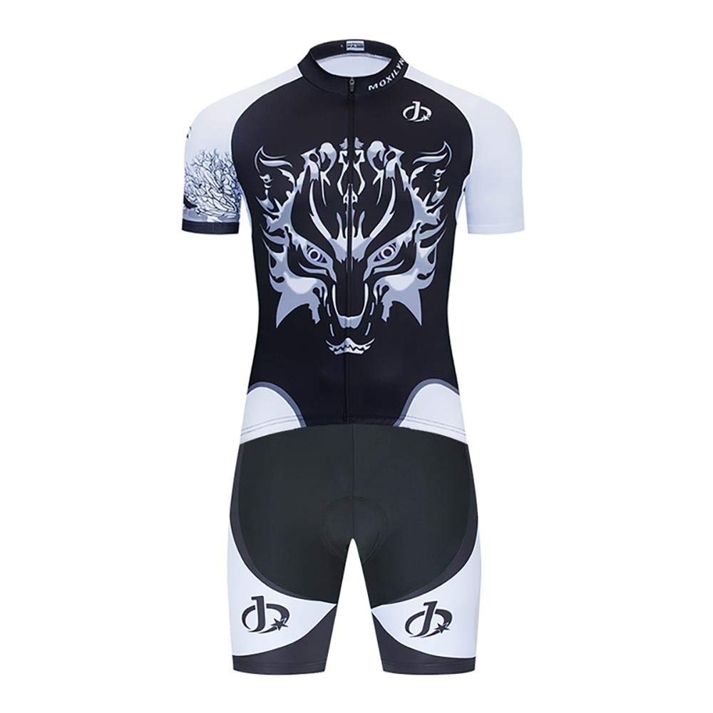 Set Abbigliamento Ciclismo Uomo - Salopette Pantaloncini Imbottiti Con Gel - Foto 8