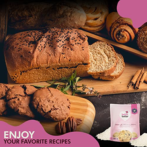 Better Batter 964200 Gluten Free Flour - Award Winning Super Nutritious Flour, Gluten-Free Allergen Free, Cup For Cup Alternative All-Purpose Baking Flour thumb #4