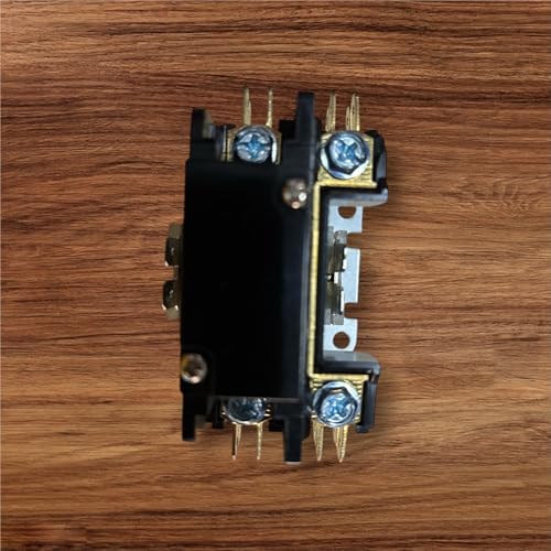 Image of SANAVYA Single Pole Magnetic Contactor Relay 220V | Heavy Duty AC Contactor for Outdoor Air Conditioner, HVAC, Compressor & Motor | Durable Copper Coil | 30A Capacity