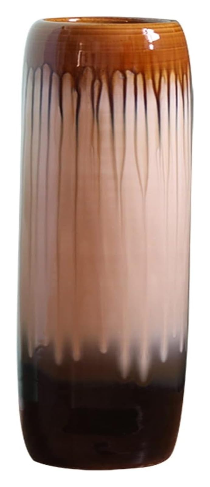 SnamicE Vase Tabletop Flower Vase Ceramic Vase Floor Vase Large Living Room Corridor Dried Flower Arrangements Vintage Large Vase Decor,One Color-50cm