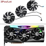 Coolerage 87mm 12V 0.55A 4Pin PLD09220S12H RTX3070 RTX3080 RTX3090 FTW3 Graphics Card Fans for EVGA RTX 3070 3080 Ti 3090 FTW3 Ultra Gaming GPU Cooler (Full set-3pcs) - Image 7