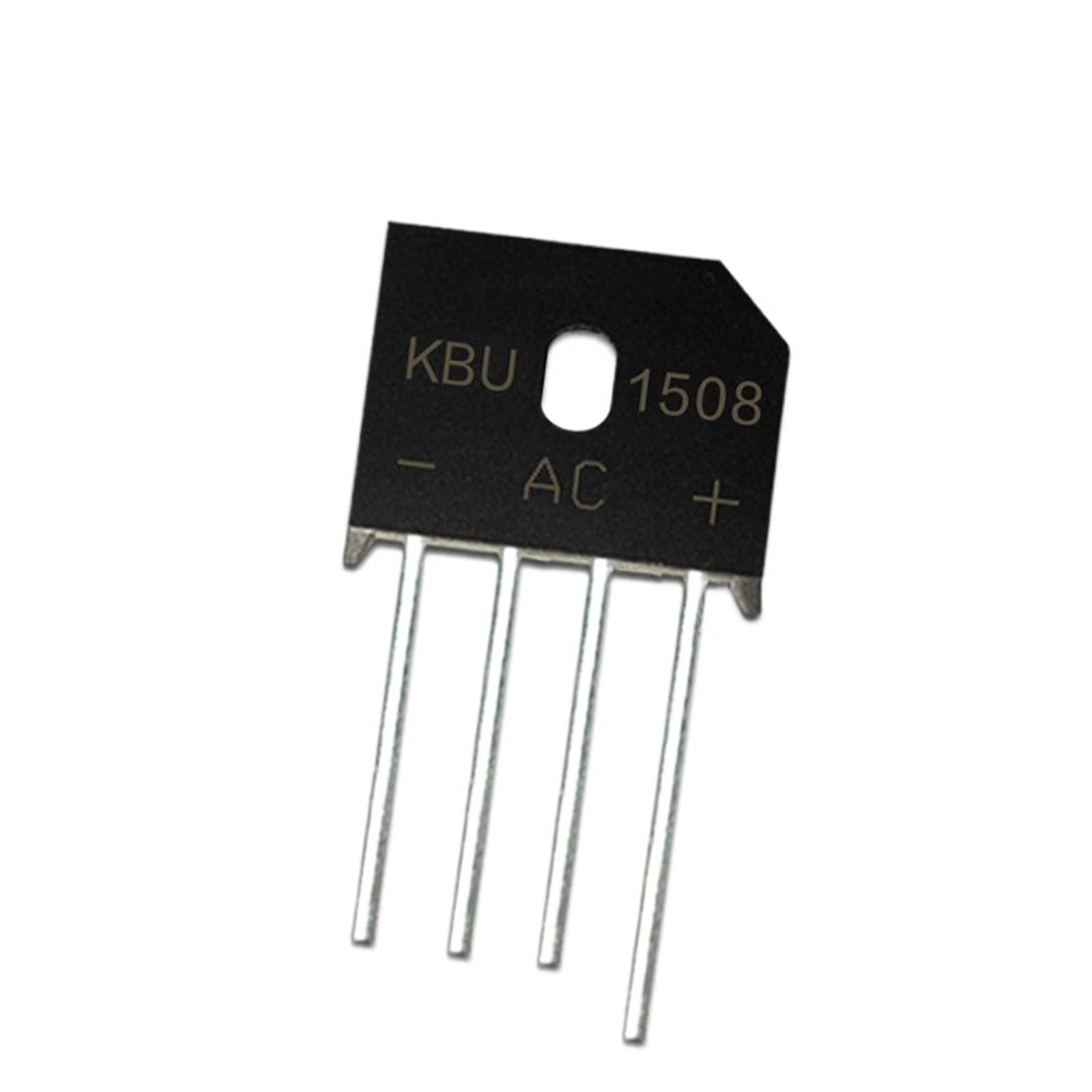 GJEXXPTST 20/50/100/200/500Pcs KBU1508 Bridge Rectifier KBU15K Stack 15A/800V(200Pcs)