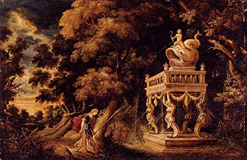 Poster Theseus On The Road To Athens Kerstiaen de Keuninck sans cadre